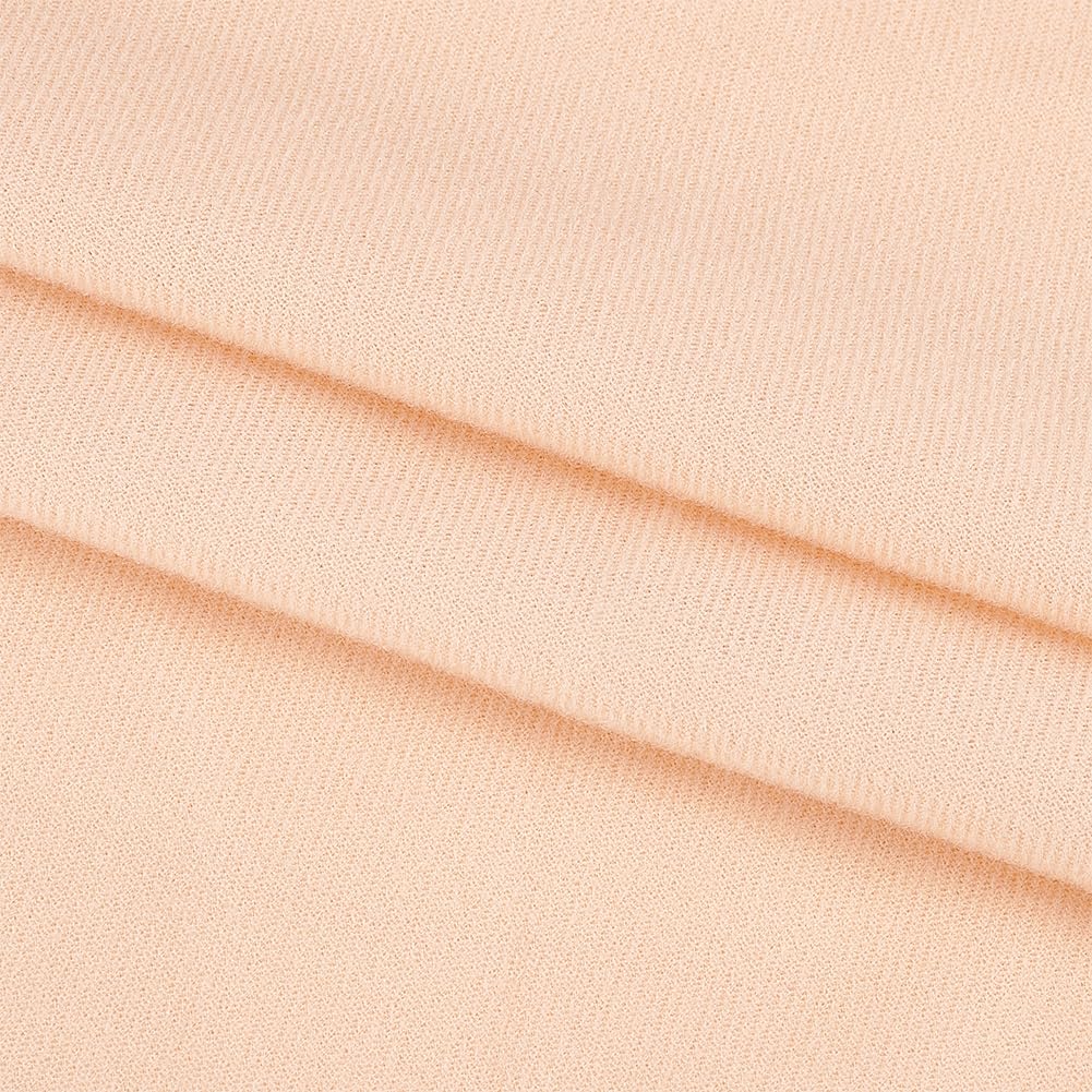 FINGERINSPIRE PapayaWhip-Colored DIY Doll Skin Fabric, 1x1.5m Polyester Brushed Skin Coloured Fabric for Face and Body Doll Making, Pillow, Toy