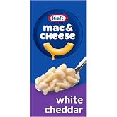Kraft Mac and Cheese Dinner, White Cheddar Flavor, 7.3 oz | for Easy Dinner or Dinner Sides No Artificial Flavors, Preservatives or Dyes No Artificial Flavors, Preservatives, or Dyes
