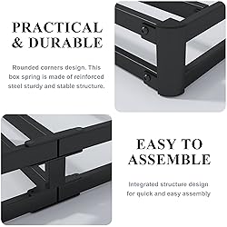 Vehowy 4 Inch Box Spring for Full Bed,Full Size Box