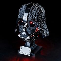 BRIKSMAX Led Lighting Kit for Darth Vader Helmet