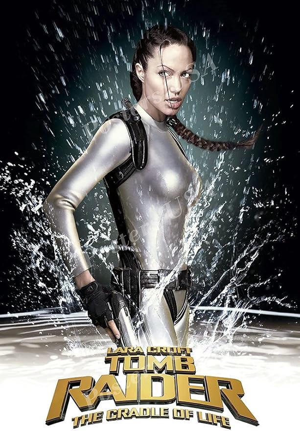 Amazon Com Posters Usa Lara Croft Tomb Raider The Cradle Of Life Movie Poster Glossy Finish Mov303 16 X 24 41cm X 61cm Posters Prints