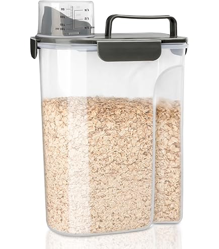 Récipient De Stockage De Céréales, 6 Grilles Rotatives En