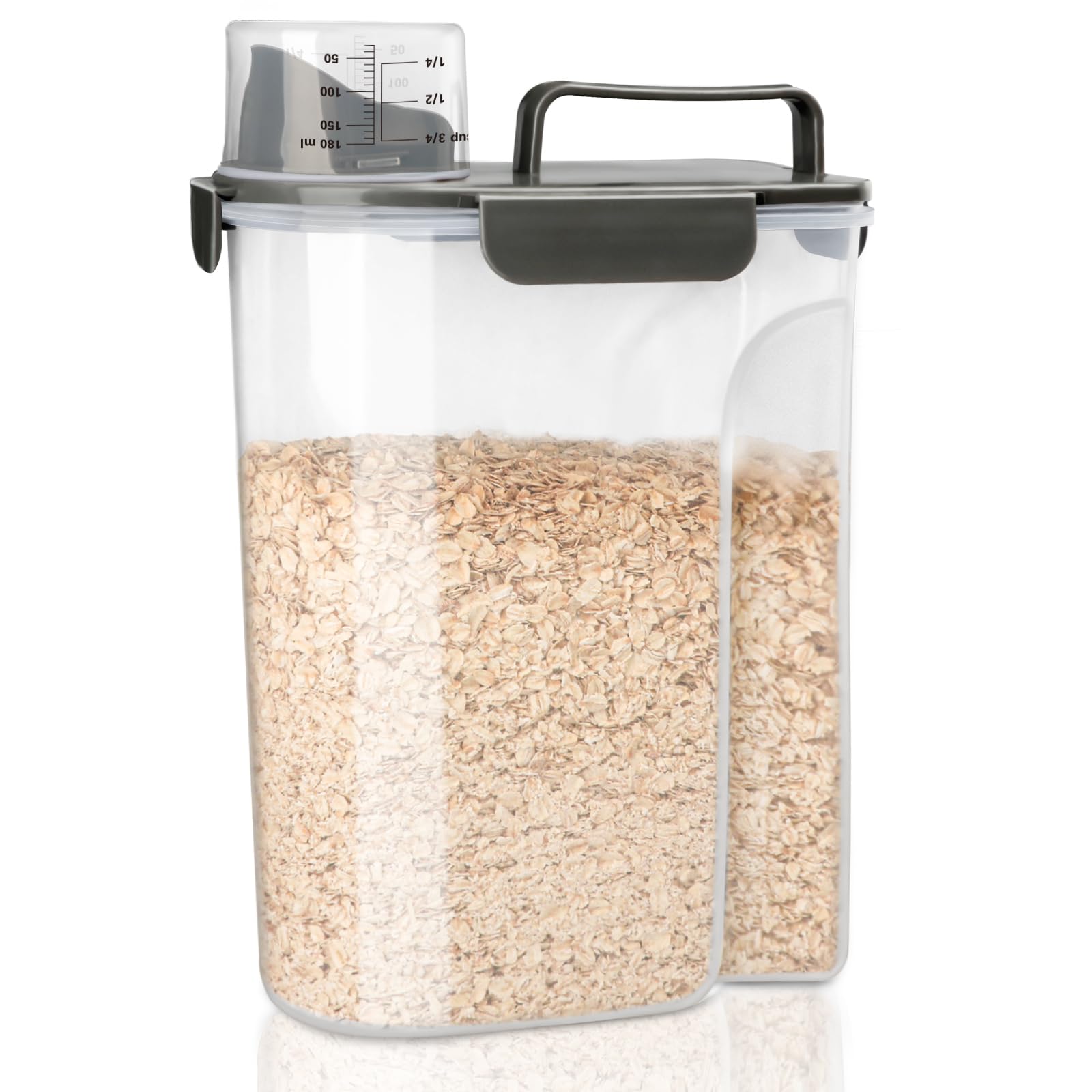 Photo 1 of ***MISSING PARTS***
Komzon Rice Container, Airtight Rice Storage Container 10lb, Cereal Containers Storage, BPA Free Food Dispenser with Pouring Spout Handle for Flour Pasta Grain, Pet Dog Cat Bird Food Storage Container