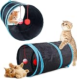 Wefine 22 Pcs Cat Toys Indoor Kitten Interactive Tunnel Feather Wand Ball Set view 2