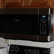 Amazon.com: Sharp 1.8 CF 1100W - Horno de microondas (acero ...