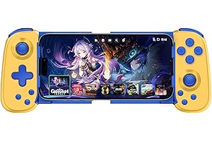 Joso Wireless Phone Controller for iPhone/Android, Mobile Game Controller with Hall Joystick Suitable for Xbox Cloud Gaming, 