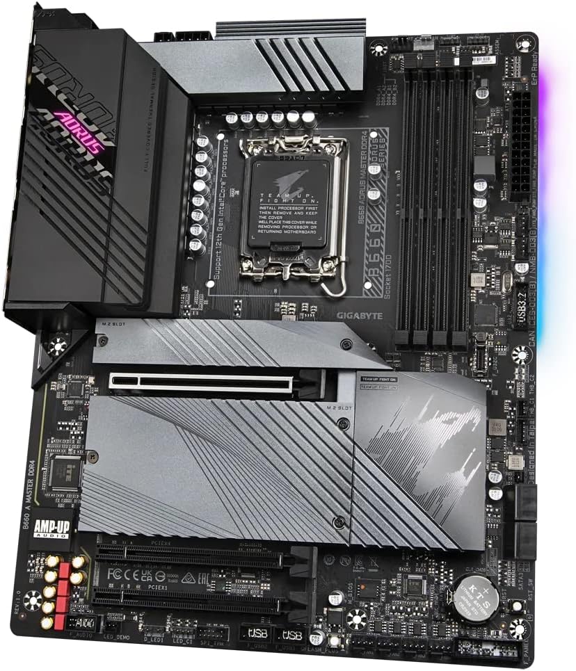 Gigabyte B660 AORUS MASTER DDR4 ATX Motherboard LGA1700 Twin Hybrid VRM WIFI 6