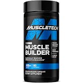 MuscleTech Nitric Oxide Supplements for Men &amp; Women, Muscle Builder | Nitric Oxide Booster Supplement Supports Muscle Gain &amp; Performance - 400mg Peak ATP for Enhanced Strength (30 Capsules)