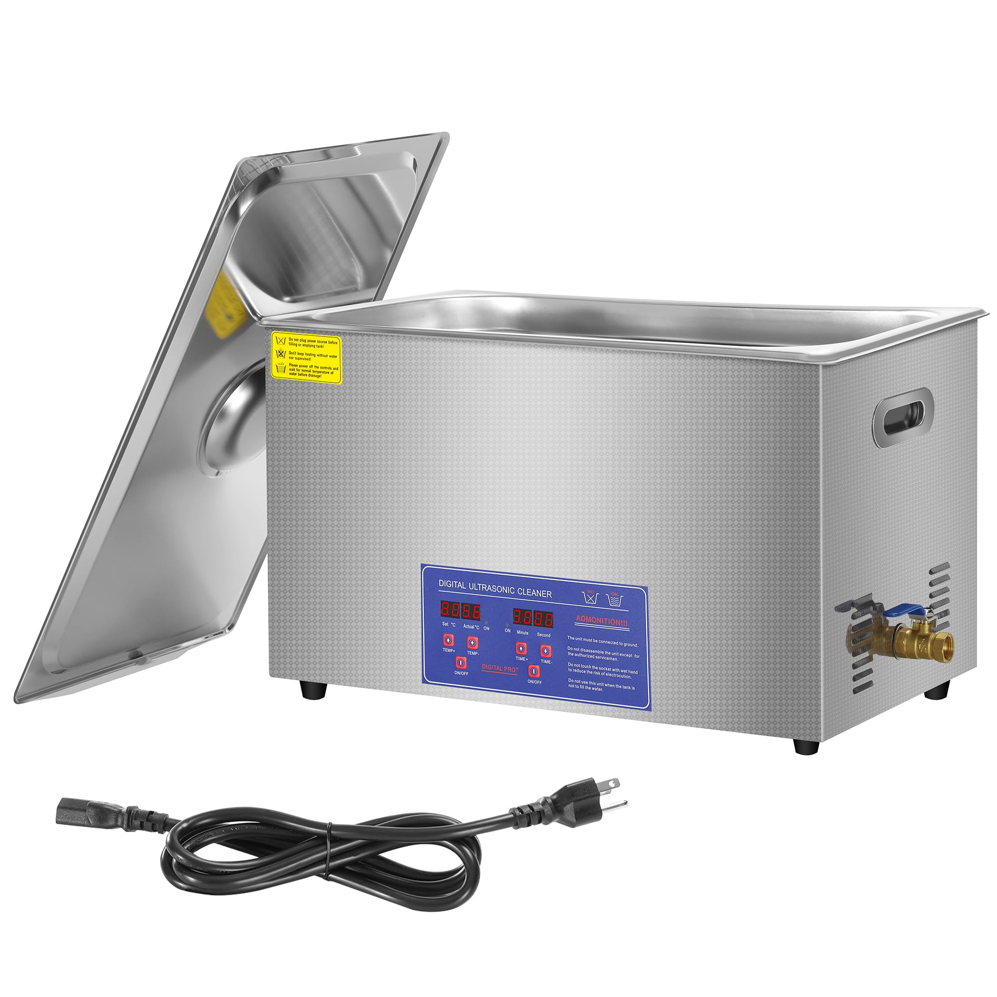 Photo 1 of Ultrasonic Cleaner- Rengue 30L Professional Ultrasonic Cleaner Machine 40kHz with Digital Timer and Heater, Ultrasonic Parts Cleaner Fit for Professional Tools,Metal Parts,Jewelry,Eyeglasses