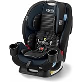 Graco TriRide 3-in-1 Reclining Car Seat, Clybourne - Rear & Forward Facing Car Seat, Highback Booster, Adjustable Headrest
