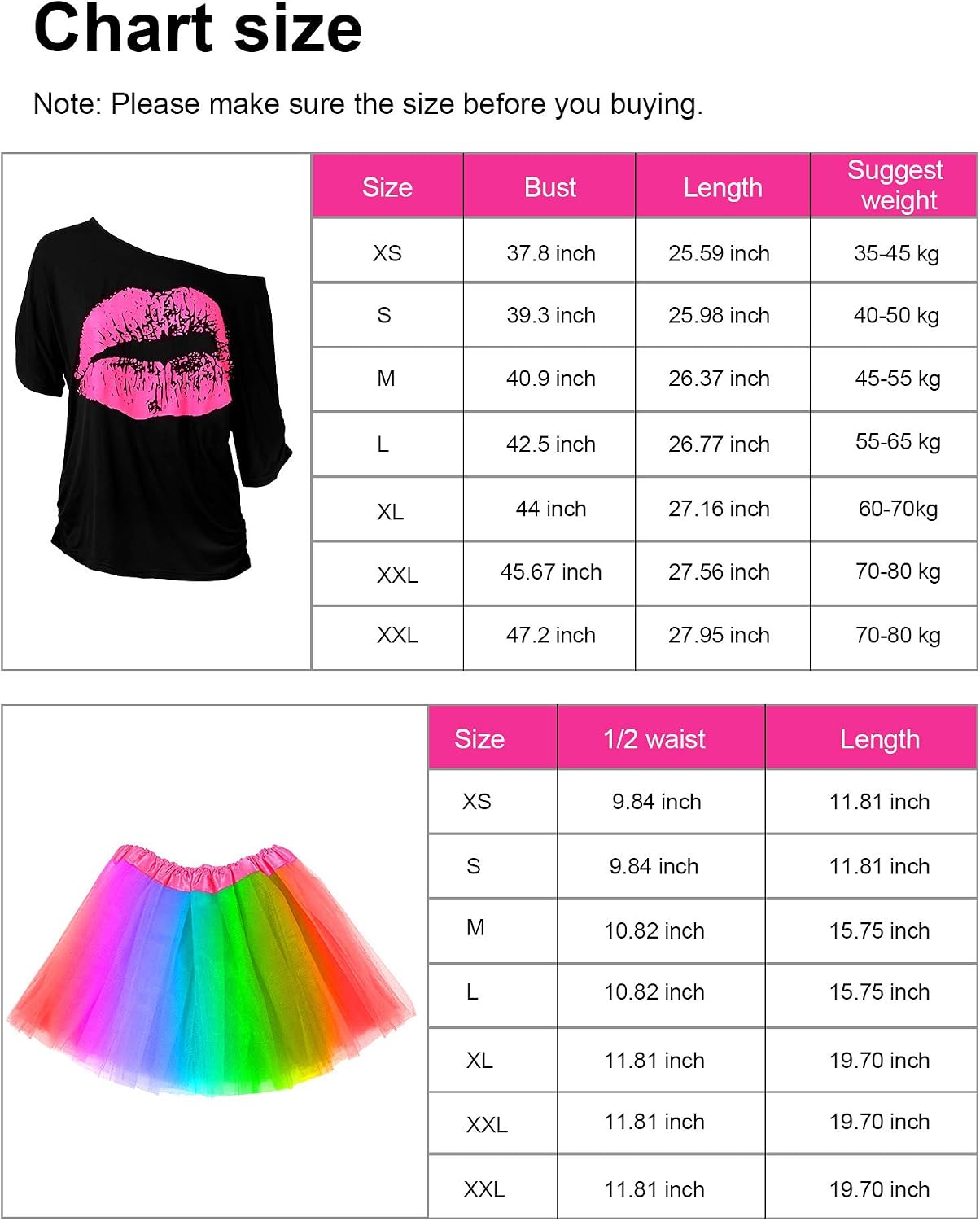Women's 80s Costume Accessories Set - Image 3