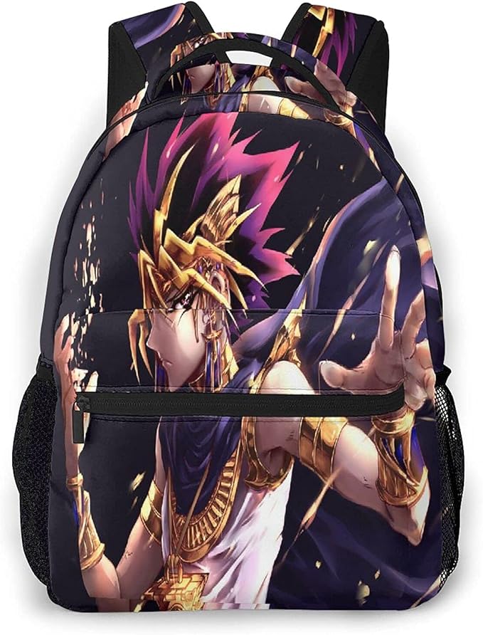 Yu_Gi_Oh Adult fullwidth printed backpack Lightweight school bag Adult