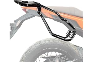 Saddle Stay + Top Rack Fit for KTM 390 Adventure R (2025) (Black)