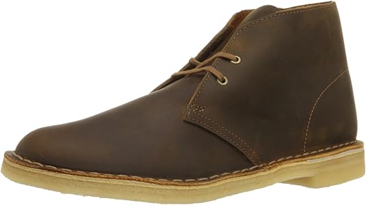 clarks desert boots waxed leather