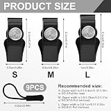 NGUIT 9PCS Zipper Repair Kit Universal Slider Replacement #3 #5 #7 #8 #10 view 2
