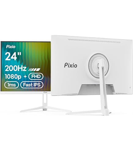Amazon.com: Pixio PX160 Wave White Portable Monitor 15.6 inch 60Hz