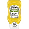 Heinz Organic Yellow Mustard (20 oz Bottles, Pack of 6)