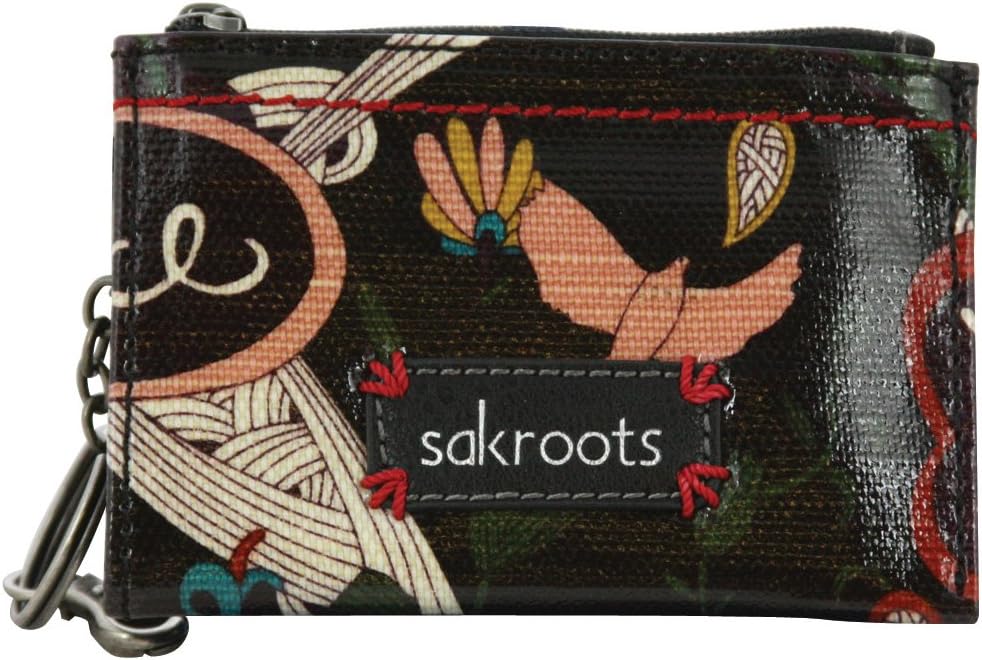 Sakroots ID Keychain"Black Peace"