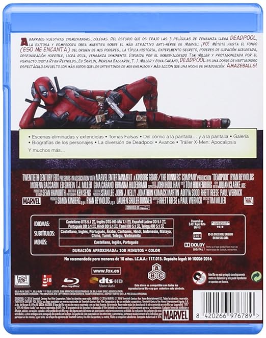 Amazoncom Deadpool Movies Tv