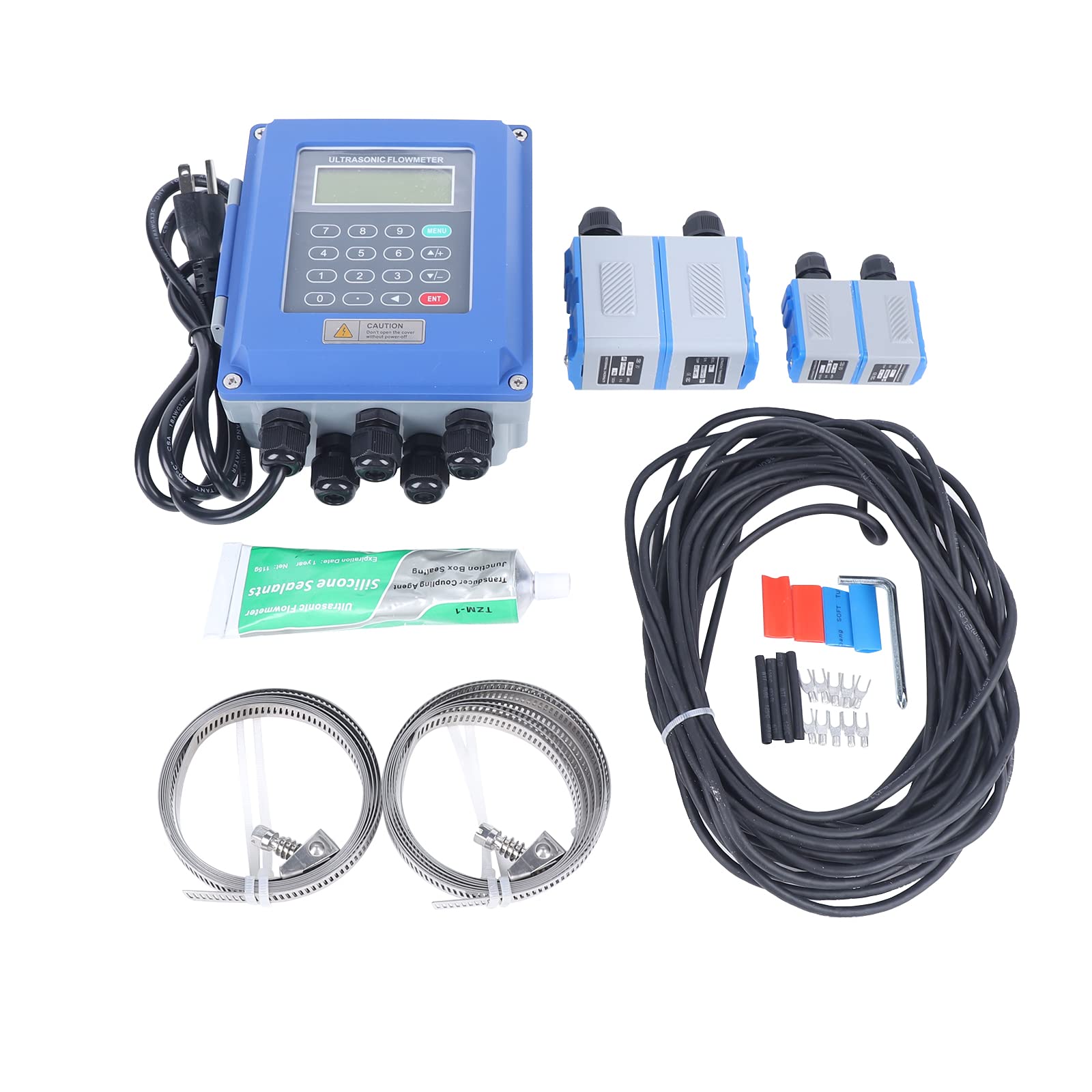 TUF-2000M Ultrasone vloeistofstroommeter met externe klemsensor TS-2 TM