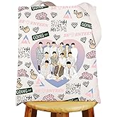 JNIAP Korean Group Tote Bag Korean Group 17 Merchandise Korean Group Lover Gifts Korean Music Shoulder Bag