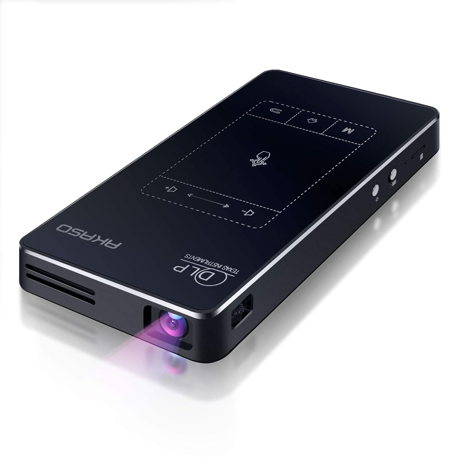 AKASO WT50 Mini Projector, 1080P HD Video DLP Portable Amazon.in