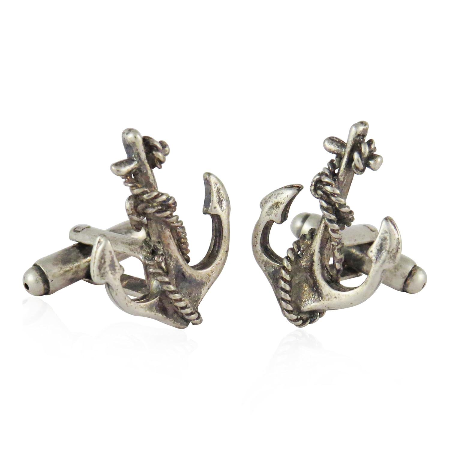 Boat Anchor Cufflinks By Jewelry Mountain
