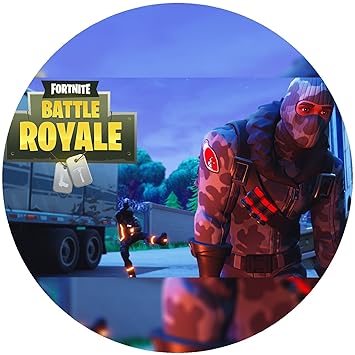 Ll Fortnite Fondant Tortenaufleger Tortenaufleger Battle - 