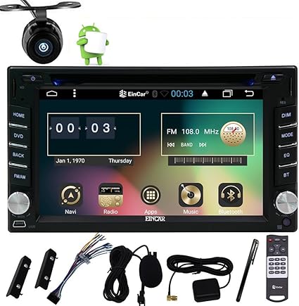 6,2 Pulgadas Universal Quad Core 2 DIN Android 6.0 melcocha del GPS del Coche EST