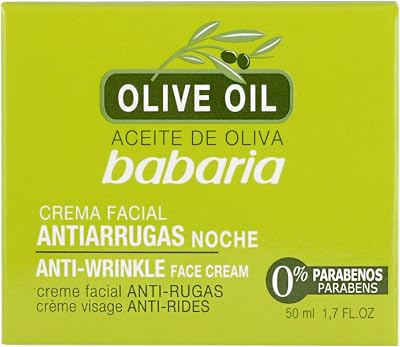 Babaria Anti-Wrinkles Face Cream with Olive Oil - 50 ml