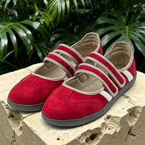 Fashion Sneakers for Women Mary Jane Ballet Sneakers Comfortable Ballet Flat Two Strap Flat Shoes