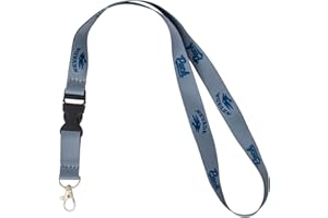Desert Cactus University of Nevada Reno Lanyard UNR Wolf Pack Car Keys ID Badge Holder Keychains Detachable Breakaway Snap Buckle Lanyards (Gray)