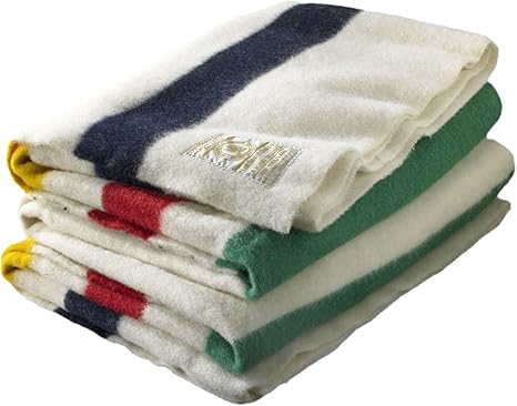 Hudson Bay 6 Point Blanket, Natural 