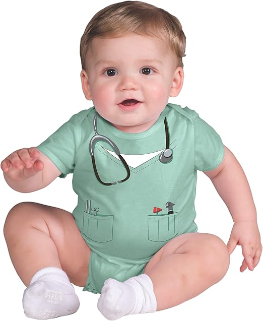 Amazon Com Rubie S Costume Co Baby My First Halloween Doctor Costume Multicolor 6 12 Months Clothing