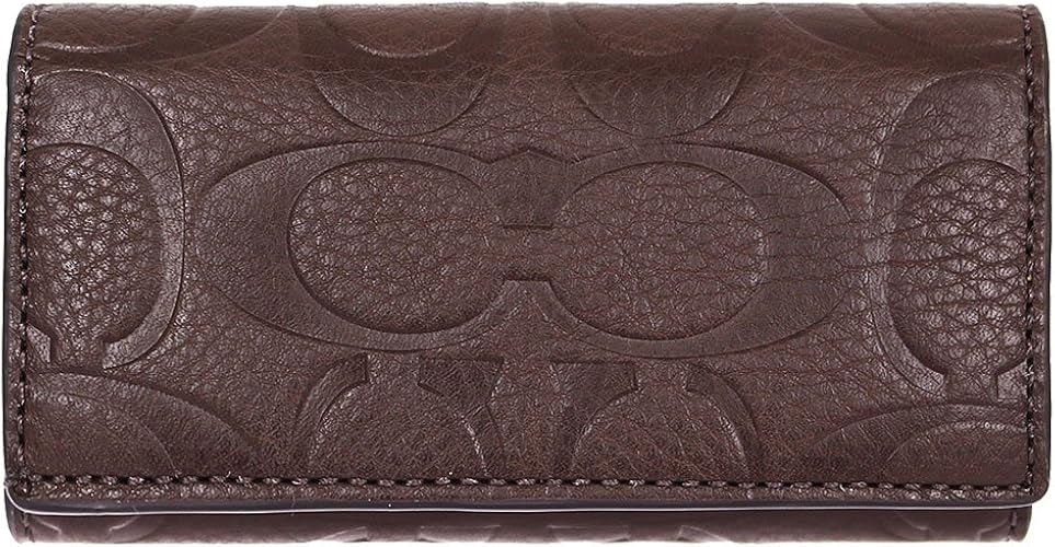Amazon コーチ Coach 小物 キーケース F マホガニー Mah シグネチャー キーケース メンズ レディース アウトレット品 並行輸入品 Coach コーチ キーケース