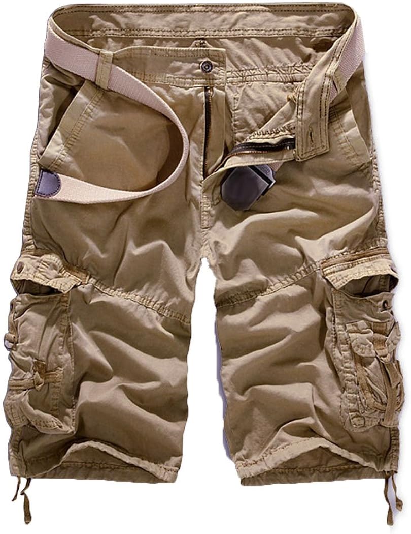 Amazon.com: FOURSTEEDS Women's Casual Loose Fit Multi-Pockets Camouflage Twill Bermuda Cargo 