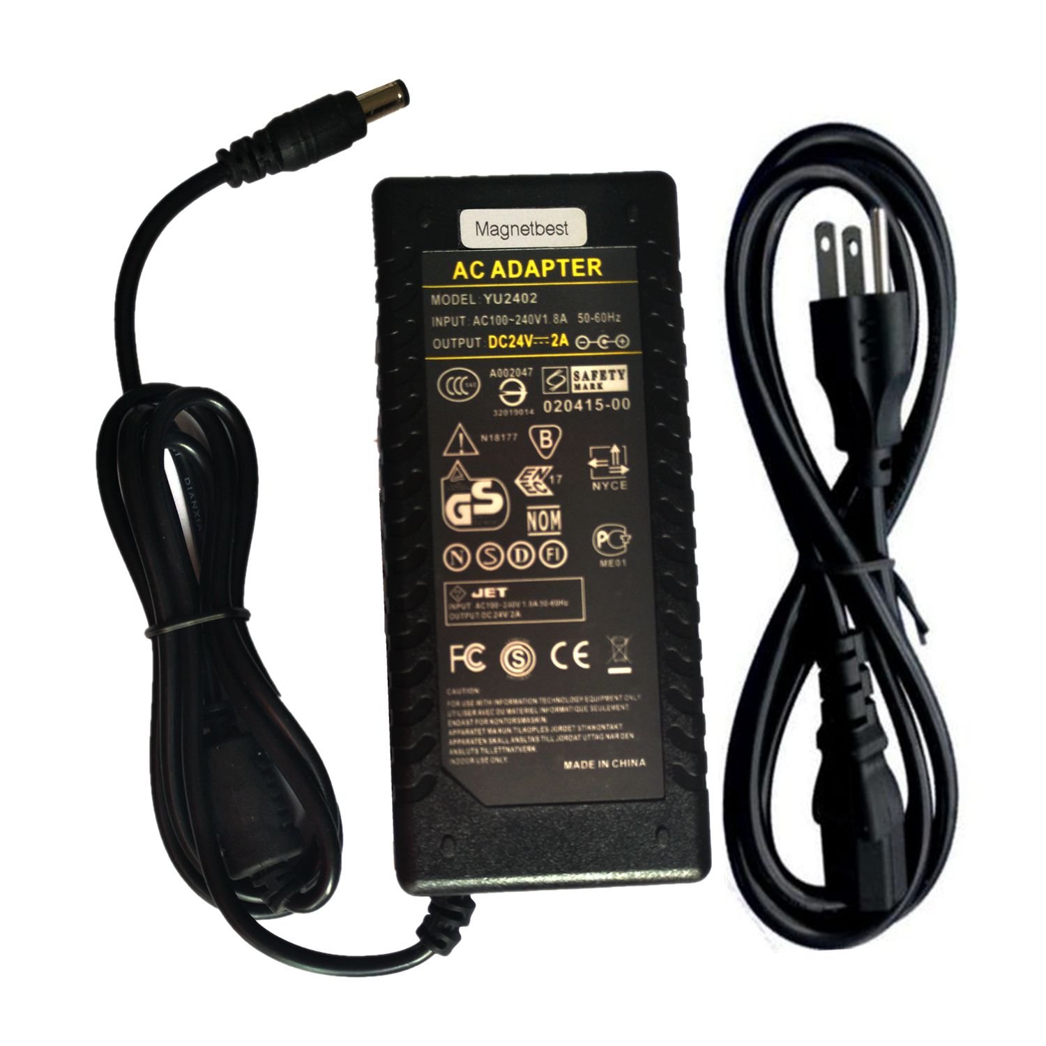 24V 2A AC DC Power Adapter Charger for Logitech