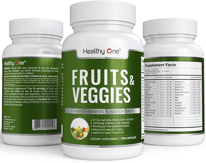 AllNatural Fruits and Veggies Supplement 27 AllNatural