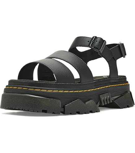 Amazon.com | Dr. Martens, Women's, Mattison Slides, Black, 5