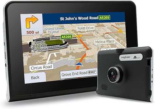 Navigateur Gps Pour Voiture Camion Android 7 Ecran Tactile Et Dvr Camera De Voiture Mise A Jour Gratuite De Carte De L Europe 16 Gb Junsun Amazon Fr High Tech