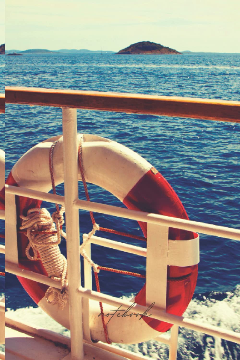 Notebook: Cruise Themed Composition Notebook - College Ruled 100 Pages - 6 x 9