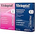 Vivioptal for Men, 30 Softgels + Vivioptal Women, 30 Softgels, Multivitamin & Multimineral, Gluten Free, German Formula