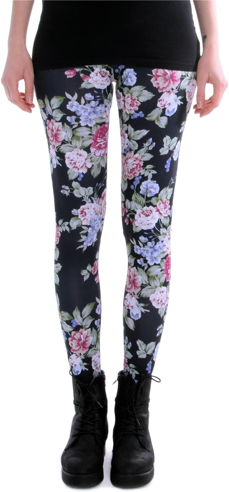 cosey - Printed Colorful Christmas Leggings (one Size) - in Different Models