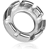 ptiysta Bicycle Spoke Wrench Tool, Hardened Steel 6-in-1 | A Spoke and Rim Tool for Adjusting and Repairing Bicycle Wheel Tension,a Universal Spoke Adjustment Wrench