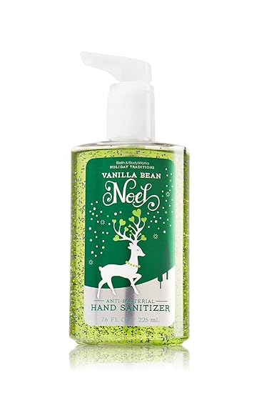 Bath Body Works Pocketbac Hand Gel Sanitizer Vanilla Bean Noel