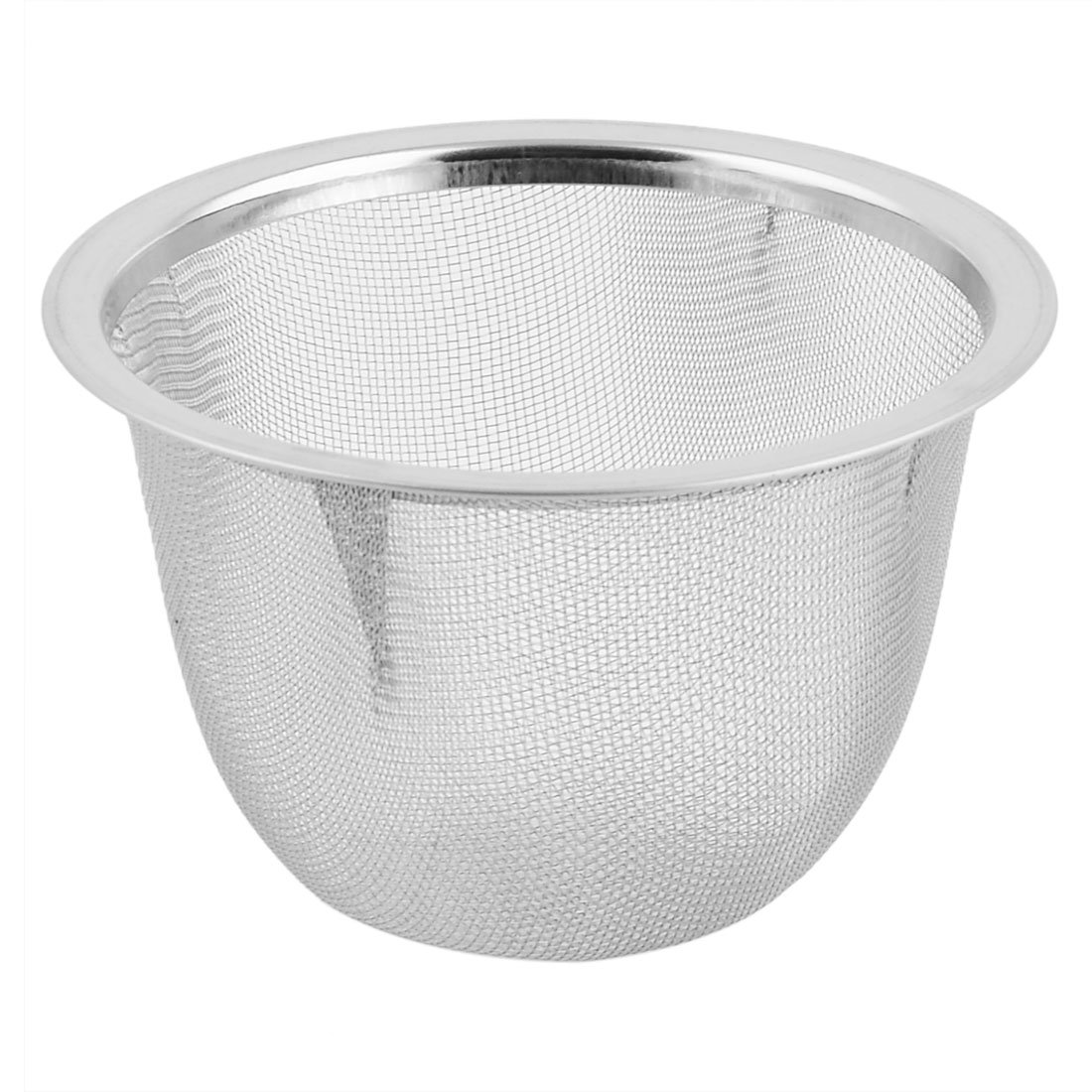 Sourcingmap Metal Home Kitchen Mesh Designed Petal Tea Filter Infuser 75mm Top Dia