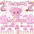 Tornado 'Twonado' 2nd Birthday Party Decorations – Balloons, Banner, Cake Topper For Boys Theme Party 9 thumbnail image