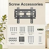 JXMTSPW Fixed TV Wall Mount 14-42 Inch Ultra Slim 0.6 in 25kg VESA 75x75-200x200 view 9