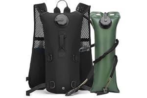 ATBP Running Hydration Vest Pack Tactical 3L Water Bladder Backpack Bag for Cycling Marathon Hiking Daypack Men & Women