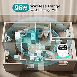 Chumoasis Wireless Bedwetting Alarm for Boys and